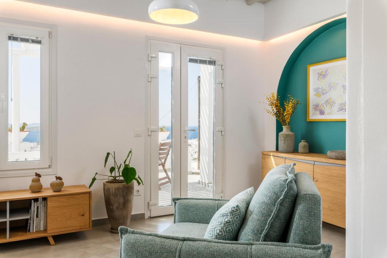 Вилла Blueisla Modern Town Mykonos Mykonos Town Экстерьер фото