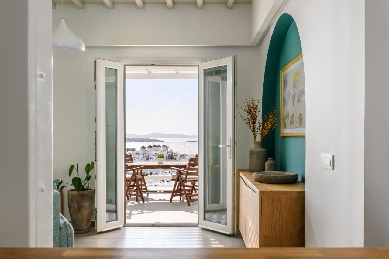 Вилла Blueisla Modern Town Mykonos Mykonos Town Экстерьер фото